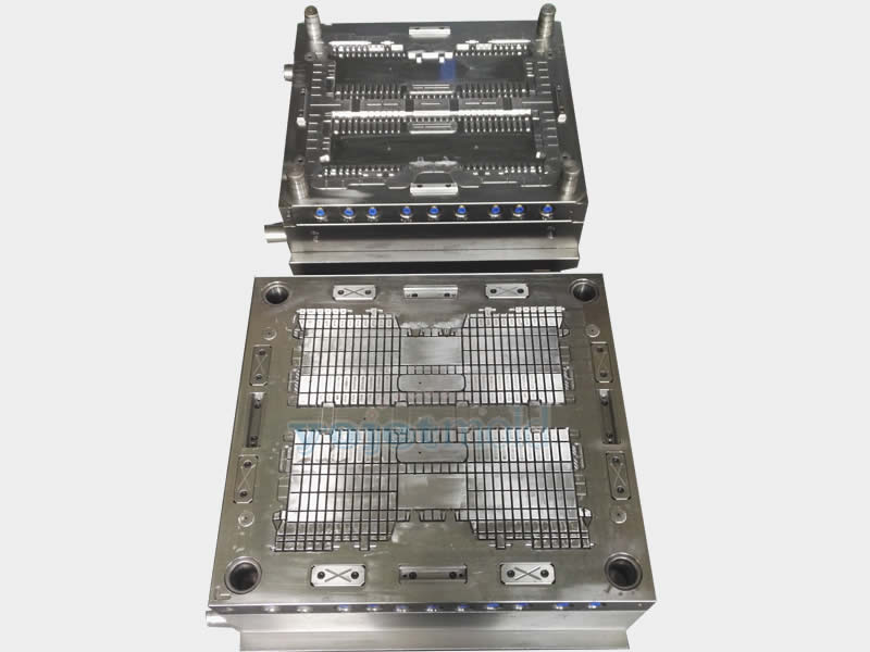 foldbale crate side plate mould
