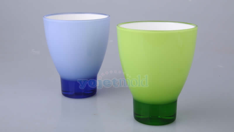 Double color tumbler